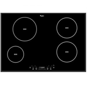 Whirlpool 77cm 4 Zone Induction Hob / Black - Including FREE POTS-0