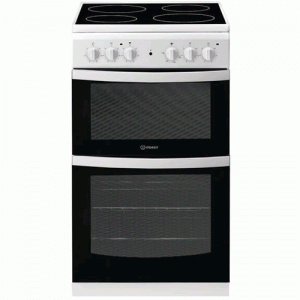 Indesit 50cm Electric Twin Cooker - White-0