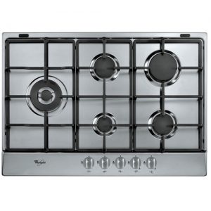 Whirlpool 73cm 5 Zone Gas Hob -Stainless Steel-0