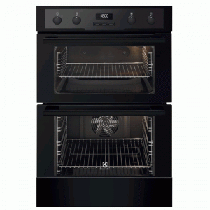 Electrolux Built-In Electric Double Oven - Black -0