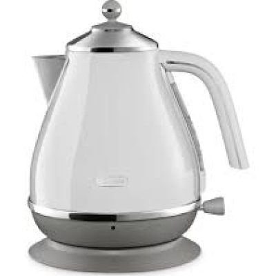 DELONGHI Icona Capitals Jug Kettle - White-0
