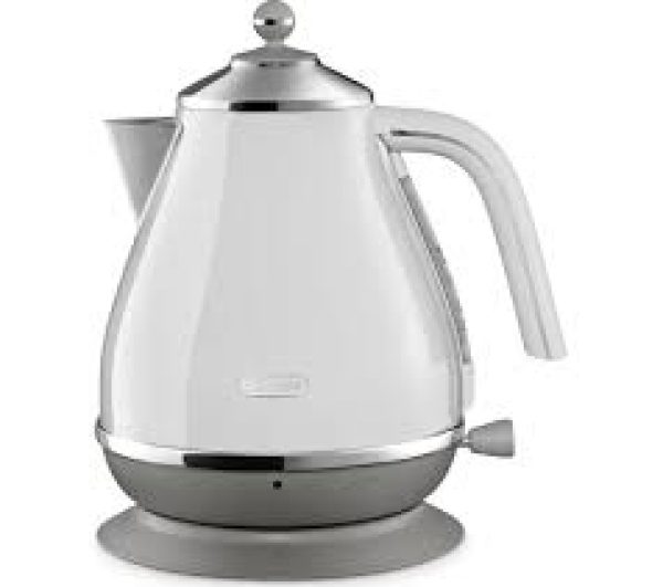 DELONGHI Icona Capitals Jug Kettle - White-0