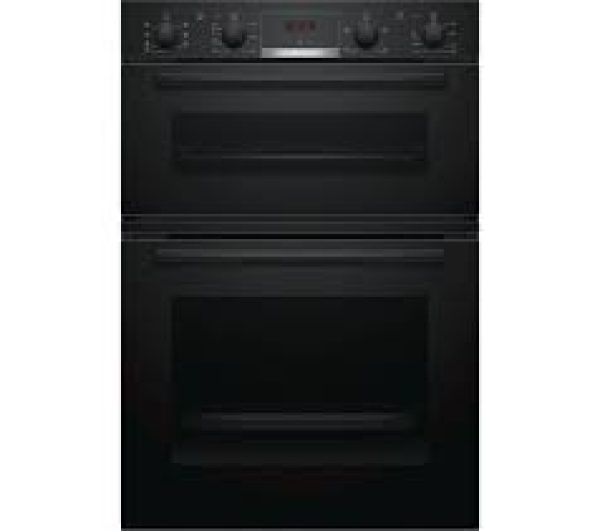 Bosch Serie 4 Electric Built-In Double Oven - Black-16912