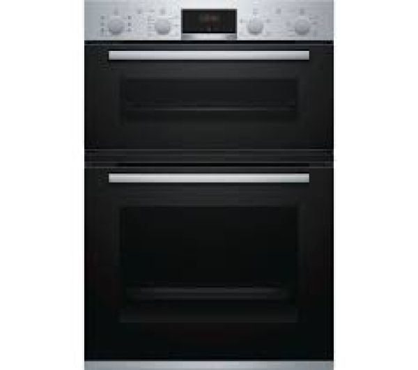 Bosch Serie 4 Built-In Electric Double Oven I Stainless Steel -0