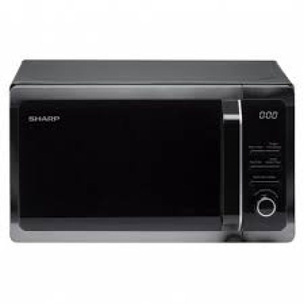 Sharp 800W 20L Freestanding Microwave I Black-0