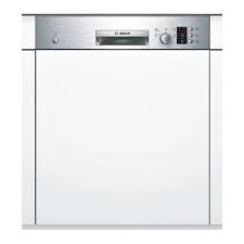 BOSCH Serie 4 12 Place Semi-Integrated Dishwasher I Stainless Steel-0