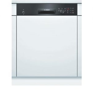 Bosch Serie 4 Active Water 12 Place Semi Integrated Dishwasher - Black Control Panel -0