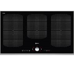 Neff Full Flex 5 zone Induction Hob - Black ceramic glass with trimmed with Stainless Steel-0