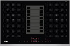Neff 80cm Flex Induction Venting Hob - Black -0