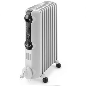 Delonghi TRRS0920, Oil Filled Radiator In White-0