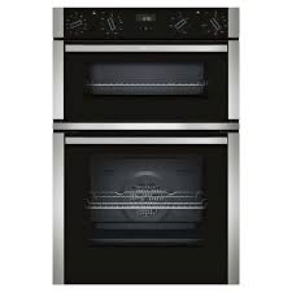 Neff  60cm Built-In Double Oven - Stainless Steel-0