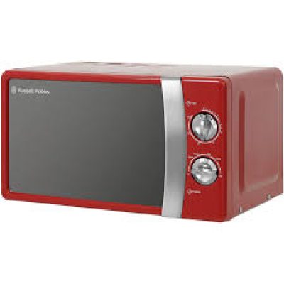Russell HobbS 17L 700W Manual Microwave - Red