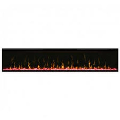 Dimplex , 74”, Frameless, Optiflame, LED Fireplace, Black