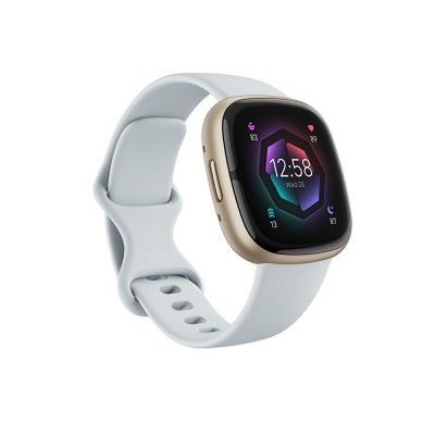 Fitbit Sense 2 Smartwatch | Blue Mist / Soft Gold Aluminium
