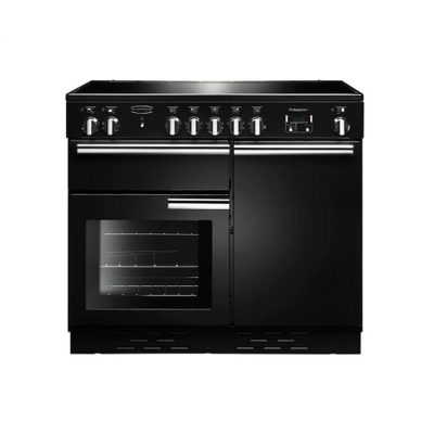 Rangemaster Professional Plus 100cm Electric Induction Range Cooker - Black