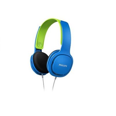 Over-Ear Wired Headphone For Kids – Blue