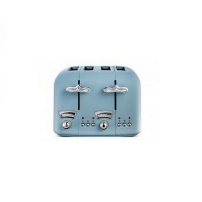 Delonghi  Argento Flora 4 Slice Toaster - Blue