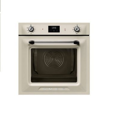 Smeg Victoria Pyro Built-In Electric Single Oven - Cream | SOP6900TP