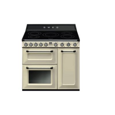 Smeg 90cm Victoria Induction Range Cooker – Cream
