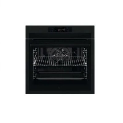 AEG Built In Electric Single Oven – Black | BPE748380T