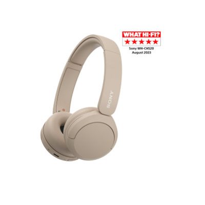 Sony Bluetooth Headphones, Cream