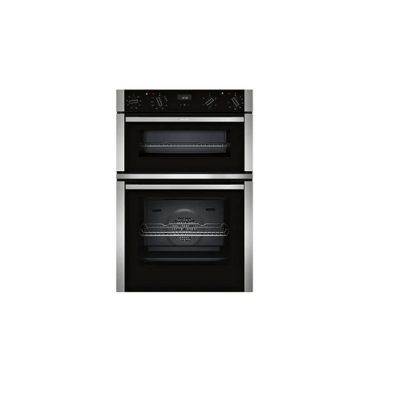 Neff  N50 60cm Built-In Double Oven - Stainless Steel | U1ACE5HN0B
