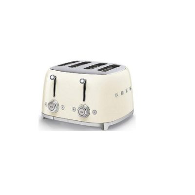 Smeg 50’s Retro Style 4 Slice Toaster – Cream