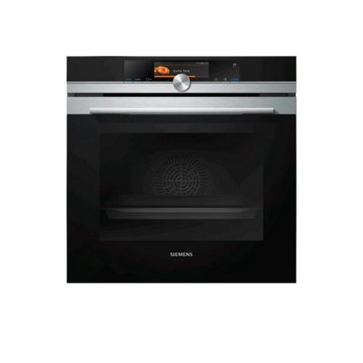 Siemens Single Built-In Oven With Steam Function - Stainless Steel | HS658GES7B