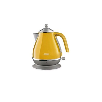 DELONGHI Icona Capitals Jug Kettle - Yellow