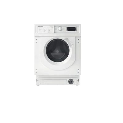 Hotpoint 1400rpm, Integrated Washer Dryer, White | BIWDHG75148
