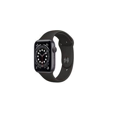 Apple Watch Series 6 40mm Space Grey Case with Anthracite Black Sports Band
