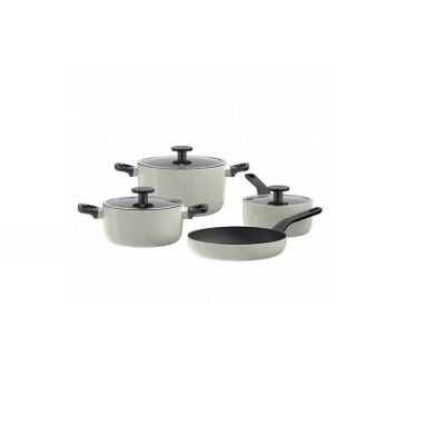 Berghoff 7-pc Cookware set non-stick Glints - Sage