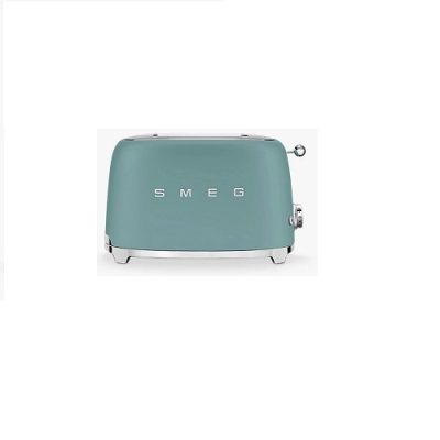 Smeg 50's Style 2 Slice, 2 Slot Toaster Matte - Emerald Green