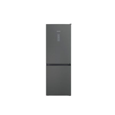 Hotpoint 70/30 Fridge Freezer - Black Steel | H5X820SK