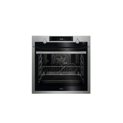 AEG 6000 Steam Bake Built In Single Steam Oven | BPE556060M