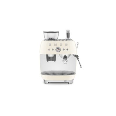 Smeg EGF03 Retro Style Espresso Coffee Machine - Cream