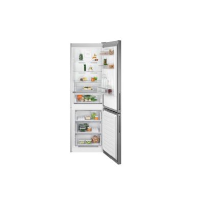 Electrolux 60/40 185cm Frost Free Fridge Freezer – Stainless Steel | LNT6ME32U2
