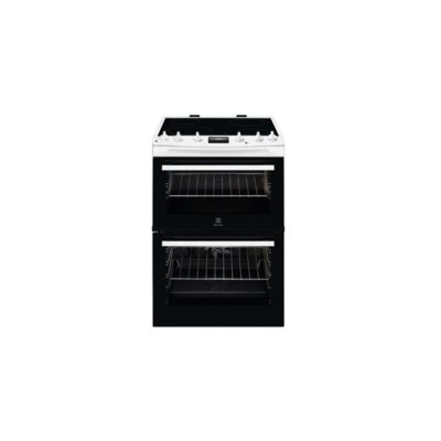 Electrolux 60cm Freestanding Electric Cooker  - White | LKR655200W