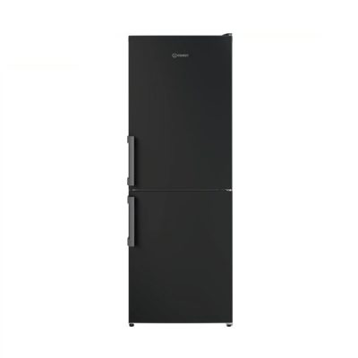 Indesit Freestanding 50/50 Fridge Freezer 55cm | IB55532BUK - Black