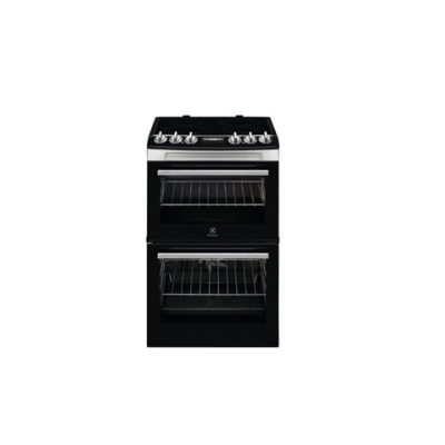 Electrolux 55cm Freestanding Electric Cooker with Ceramic Hob - Steel | LKR555100X