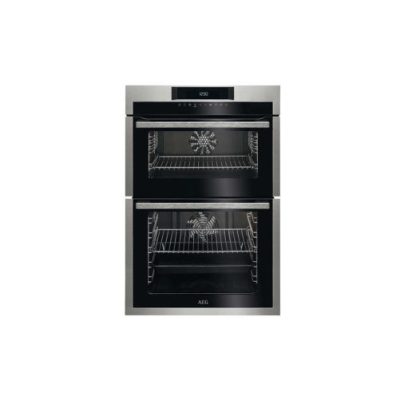AEG Double Oven, DOUBLE FAN, catalytic liners, | Stainless Steel | DCE731110M