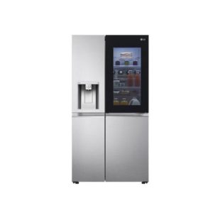 LG 635L InstaView™ American Style Plumbed Fridge Freezer – Stainless Steel | GSXE90BSAD.ABSQ