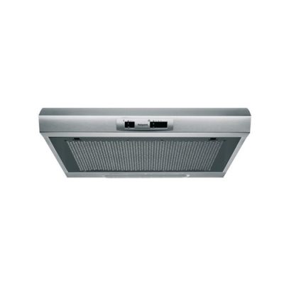 Hotpoint Visor Hood Stainless Steel 60cm | PSLMO65FLSX