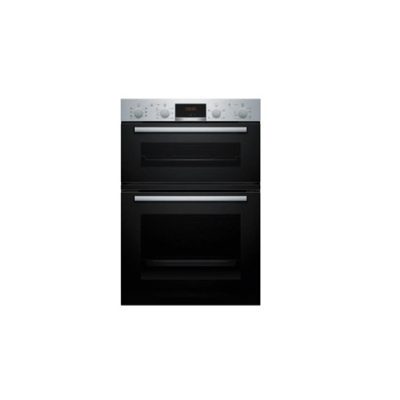 BOSCH Series 4 Electric Double Oven – Stainless Steel | MBA533BS3B