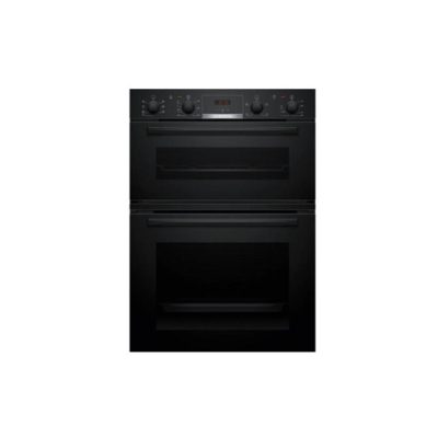Bosch Series 4 Built-In Double Oven - Black | MBA533BB3B