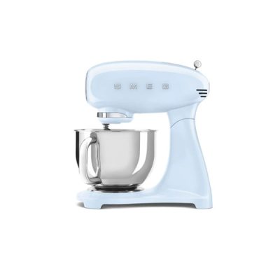 Smeg SMF03RDUK 50s Retro Style Stand Mixer – Pastel Blue