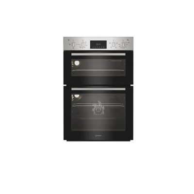 Indesit Built-In Electric Fan Double Oven – Stainless Steel | DII10DIX
