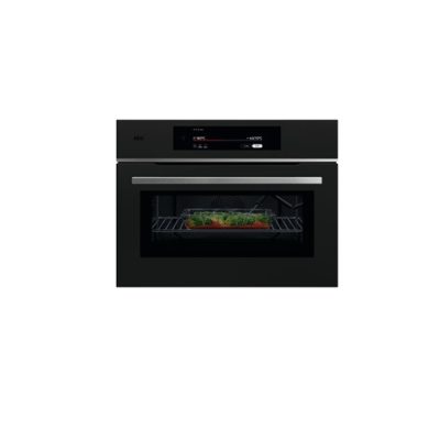 AEG 9000 Series Built-In Combi Microwave Oven - Matt Black | TK9NK821T