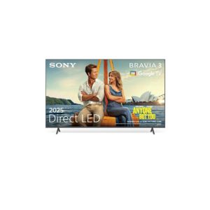 Sony 75" 4K BRAVIA 3 Direct LED TV (2025) | K75S38B.UKA