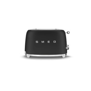Smeg 50's Style 2 Slice, 2 Slot Toaster - Matte Black
